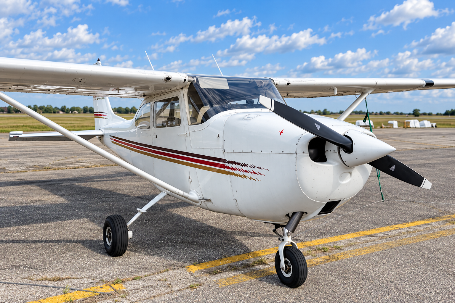 Canadian Pilot Academy Cessna 172K training and rental aircraft at London International Airport